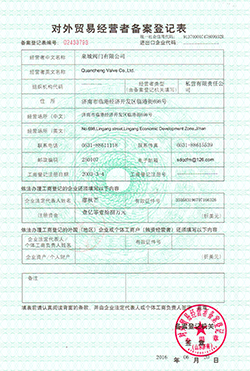 备案登记表